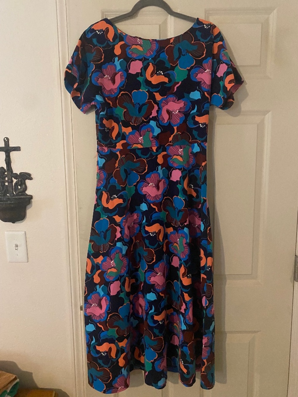 BODEN FLORAL MIDI DRESS SIZE 6L